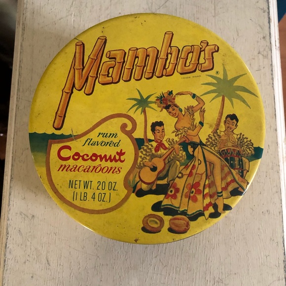 Vintage Collectible Tin Canister